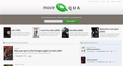 Desktop Screenshot of moviequa.com